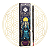 Incenso Sagrada Madre Vareta Linha Tarot Marselha - O Mundo - Imagem 1