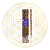 Incenso Sagrada Madre Linha Artesano Palo Santo e Violeta 20 varetas - Imagem 1