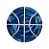 Bola Basquete Spalding Marble - Azul Marinho - Imagem 3