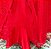Saia tule/glitter vermelha com forro vermelho - Imagem 5