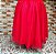 Saia tule/glitter vermelha com forro vermelho - Imagem 3