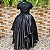 Saia lenços tule preto/glitter prata e cetim preto - Imagem 1