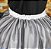 Saia tule/glitter preto com forro branco - Imagem 3