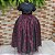 Saia tule/glitter preto com forro preto estampado - Imagem 6
