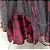 Saia tule/glitter preto com forro preto estampado - Imagem 3