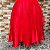 Saia lenços tule/glitter vermelho - Imagem 3