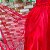 Saia lenços tule/glitter vermelho - Imagem 4
