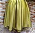 Saia tule/glitter preta com forro amarelo - Imagem 3