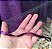 Saia tule preto com forro roxo - Imagem 4