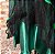 Saia tule/glitter dourado com forro verde - Imagem 4