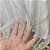 Saia tule/glitter azul bebe com forro branco - Imagem 3