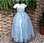 Saia tule/glitter azul bebe - Imagem 1
