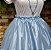 Saia tule/glitter azul bebe - Imagem 2