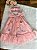 Vestido Jardim Encantado Bata Rosa - Imagem 1