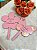 kit 2 Plaquinhas para Foto Personalizadas em MDF Rosa - Imagem 3