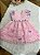 VESTIDO CHLOE ROSA JARDIM ENCANTADO - Imagem 1