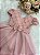 Vestido Rosé Jardim Encantado - Imagem 3