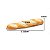 Pão Baguette M Molinho artificial para decoração. - Imagem 2