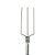 Garfo p/ banhar glaçar (Pão de Mel – Bombom – Trufas) Alumínio 3 Pontas 20cm Gallizzi - Imagem 1