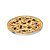 Forma Assadeira Pizza Alumínio 25x1,5cm Gallizzi - Imagem 1