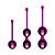 Kit 3 Bolas para Pompoarismo em Silicone - Kegel Ball - Imagem 3