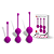 Kit 3 Bolas para Pompoarismo em Silicone - Kegel Ball - Imagem 1