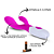 Vibrador de Ponto G e Clitóris Dois Motores em Silicone com 20 Modos de Vibração - À Pilhas - Imagem 5