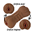 Masturbador em Cyberskin 2 em 1 - Vagina e Ânus - Imagem 4