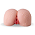 Masturbador Bunda com Renda em Cyberskin - Vagina e Ânus - Passion - Imagem 2