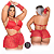 Body Vestidinho Vermelho - Plus Size - Imagem 1