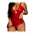 Camisola Sexy de Cetim com Detalhe em Fita e Renda - Imagem 2