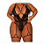 Body Delícias Arrastão com Renda e Cinta Liga - Plus Size - Imagem 2