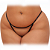 Calcinha Plus Size Personalizável com Tule Transparente - Letras Vendidas Separadamente - Imagem 4