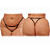Calcinha Plus Size Personalizável com Tule Transparente - Letras Vendidas Separadamente - Imagem 3
