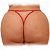 Calcinha Plus Size Personalizável com Tule Transparente - Letras Vendidas Separadamente - Imagem 8