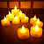 Kit 4 Velas Eletrônicas De Led + 50 Pétalas Decorativas - Imagem 1
