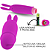 Mini Vibrador Coelhinho Silicone 10 Vibrações - À Pilhas - Imagem 3
