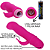 Mini Vibrador Ponto G Silicone com Estimulador de Clitóris 10 Vibrações - Blithe - Imagem 4