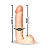 Pênis Realístico em CyberSkin com Escroto - John - 15x4cm - Preto - Imagem 2