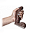 Pênis Realístico em CyberSkin com Escroto - John - 15x4cm - Preto - Imagem 4