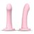 The One - Dildo em Silicone com Ventosa e Vibração - Recarregável - Rosa - Imagem 1