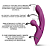 Eros - Vibrador de Ponto G com Modo Dedilhar e Estimulador de Clitóris - Roxo - Imagem 2