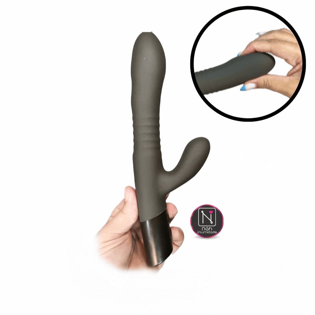 Luxxo - Vibrador de Ponto G Vai e Vem e Clitóris em Slicone Super Soft - Imagem 2