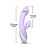 Vibrador de Ponto G com Estimulador de Clitóris - Recarregável - Lilás - Imagem 4