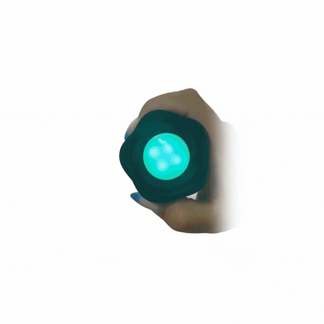 Plug Anal Escalonado em Silicone com Vibração e Luz de Led com Controle por APP - Recarregável - Preto - Imagem 3