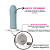 Mini Vibrador Bullet em Silicone Texturizado com 10 Vibrações - Recarregável - Imagem 3