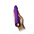 Vibrador Personal em Silicone com Glande e Veias - 10 Vibrações - Recarregável - Imagem 2