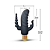 Asta - Vibrador Triplo em Silicone - 10 Vibrações - Recarregável - Preto - Imagem 6