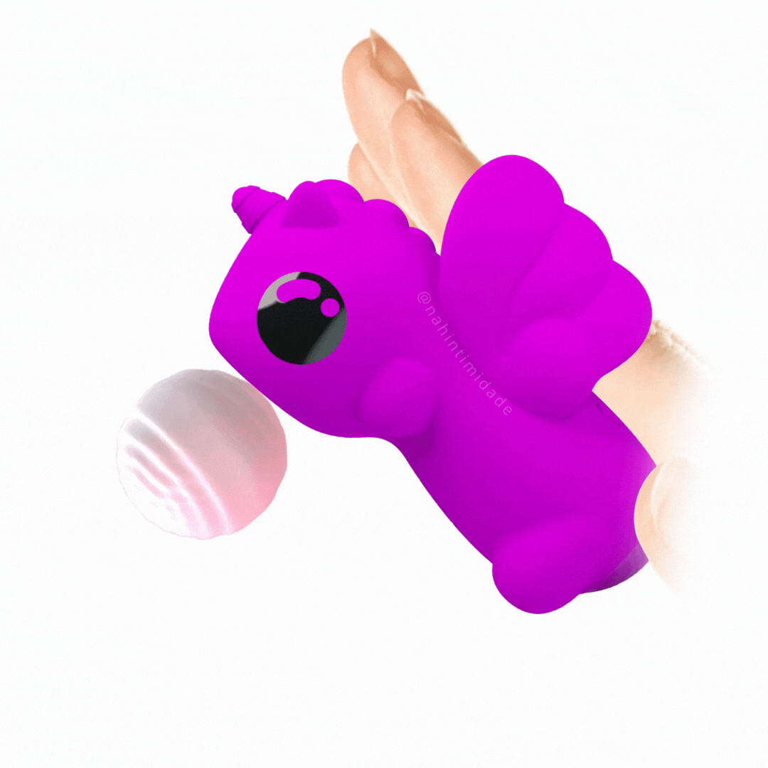 Magic Unicorn - Mini Sugador de Clitóris com 10 Pulsações - Recarregável - Lançamento - Imagem 2