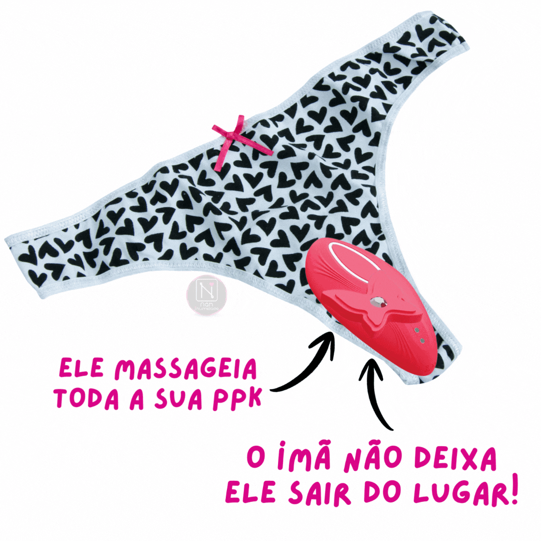 Butterfly - Vibrador de Calcinha com Ímã e Movimento no Clitóris - Controle por APP Recarregável - Pink - Imagem 2